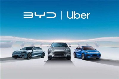 BYD užtikrina 100,000 transporto priemonių užsakymą iš „Uber“.