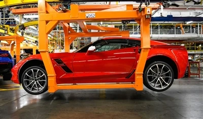 „General Motors“ planuoja sustabdyti gamybą „Chevrolet Corvette“ gamykloje
